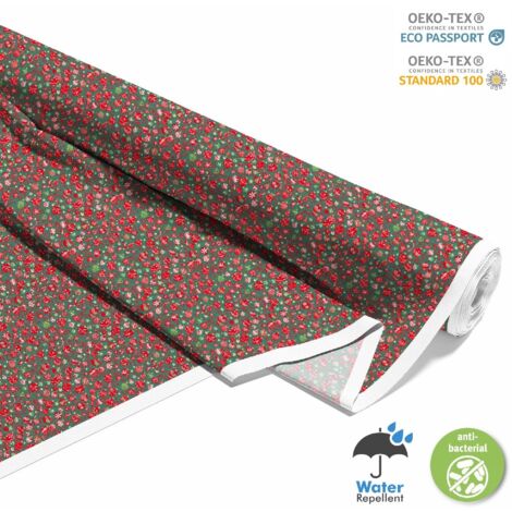 Tissus d'extérieur Oxford - Motif Noël  DX1889 (1/5)