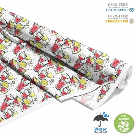 TISSUS DÉCORATIFS D'EXTÉRIEUR OXFORD - Motif Cocktail DX8506 (1/5)
