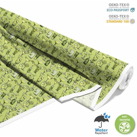 TISSUS DÉCORATIFS D'EXTÉRIEUR OXFORD - Motif Cocktail DX8380 (1/5)