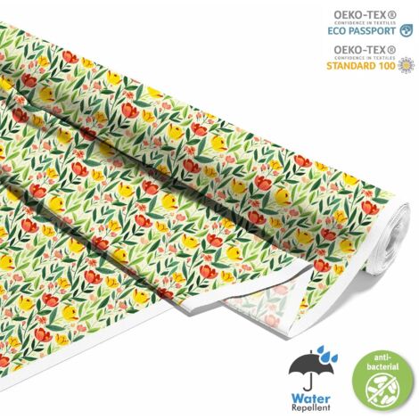 TISSUS DÉCORATIFS D'EXTÉRIEUR OXFORD - Motif Printemps I DX7505 (1/5)