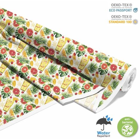 TISSUS DÉCORATIFS D'EXTÉRIEUR OXFORD - Motif Cocktail DX8576 (1/5)