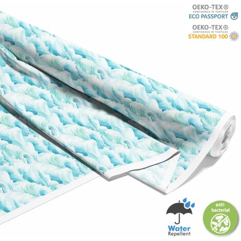 TISSUS DÉCORATIFS D'EXTÉRIEUR OXFORD - Sea Wave - DX2859 (1/5)
