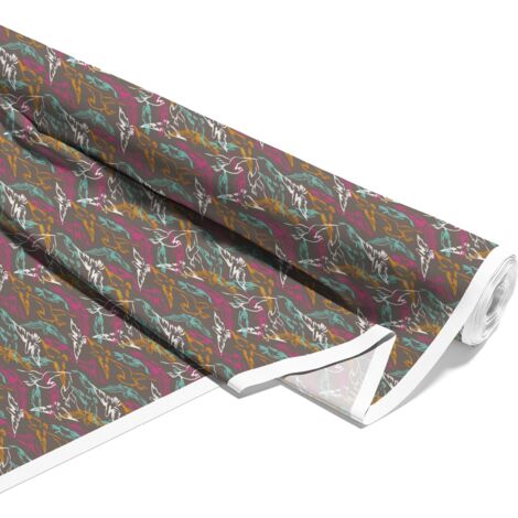 TISSUS DÉCORATIFS D'EXTÉRIEUR OXFORD - Motif oiseaux peints I DX054 (1/5)