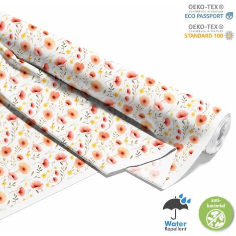 TISSUS DÉCORATIFS D'EXTÉRIEUR OXFORD - Fleurs - DX2402 (1/5)