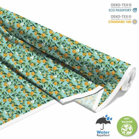 Tissu d'ameublement extérieur Oxford - Motif fruits DX6386 (1/5)