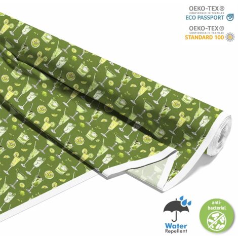 TISSUS DÉCORATIFS D'EXTÉRIEUR OXFORD - Motif Cocktail DX8497 (1/5)