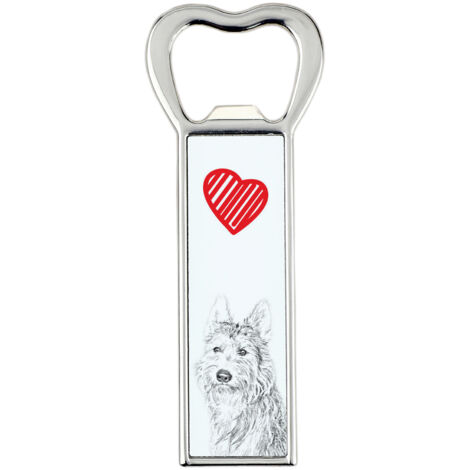 Berger Allemand Picard, Berger Picard - Décapsuleur avec chien, ouvre-frigo personnalisé, cadeau unique pour homme par Art-Dog (1/5)
