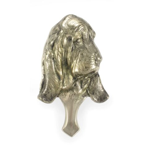 Basset Hound - heurtoir de porte avec une tête de chien, heurtoir de porte en laiton, décoration de porte rétro par Art-Dog (1/5)