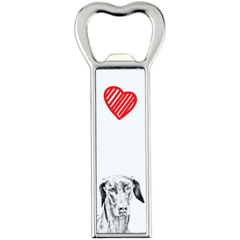 Décapsuleur Doberman, ouvre-bouteille personnalisé avec un chien, cadeau unique pour homme par Art-Dog (1/5)