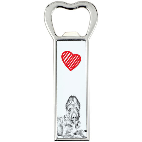 Berger Belge Laekenois - Décapsuleur chien, ouvre-frigo personnalisé, cadeau homme original par Art-Dog (1/5)
