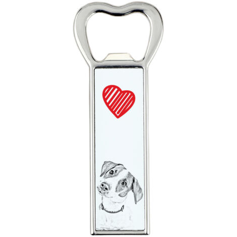 Jack Russell Terrier - Décapsuleur chien, ouvre-réfrigérateur personnalisé, cadeau unique pour homme par Art-Dog (1/5)