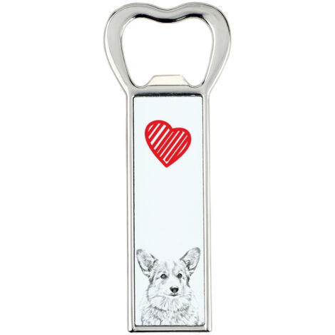 Décapsuleur Pembroke Welsh Corgi en forme de chien, ouvre-frigo personnalisé, cadeau original pour homme signé Art-Dog (1/5)