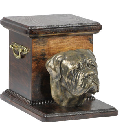 Buste Chien Dogue Allemand Art Dog FR - Sculpture Résine Bronze édition Limitée