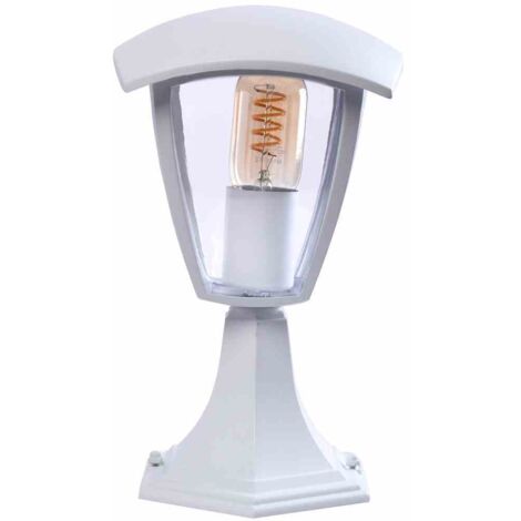 Petite lampe de jardin sur pied FOX WHITE 1xE27 (1/5)