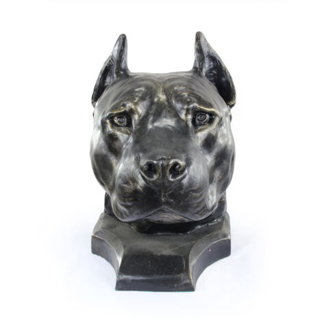 Ensemble de serre-livres sculpture pour chien terrier buste pour chien