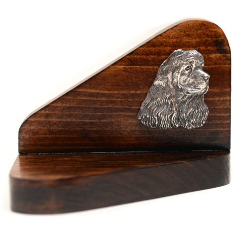 Cocker américain - Bougeoir en bois avec chien, photophore, mémorial pour chien par Art-Dog (1/5)