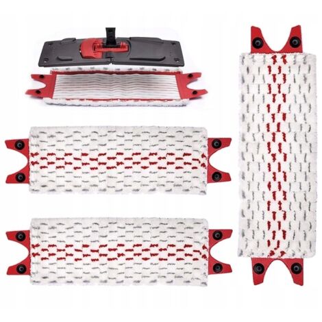 3 Pièces Recharge Serpillère Microfibre Compatible Vileda Ultramax/UltraMax Plus/Easy Wring UltraMax, Facile à Installer, pour Tous Types de Sols | Leroy Merlin
