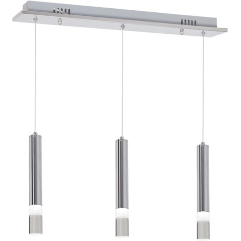 Suspension LED chromée ICE milagro ML322 (1/5)