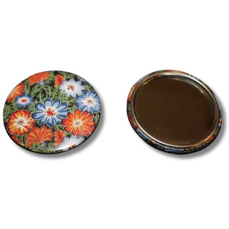Miroir folklorique d'Opole, fleurs noires (1/2)