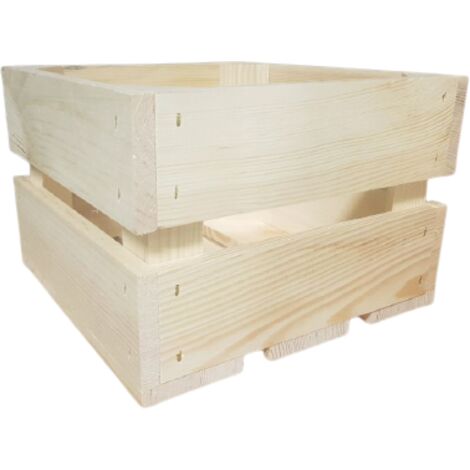 Coffret en bois 20x20x15 pot de fleur