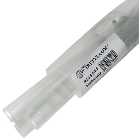 10x gaine thermorétractable RTS 9,5/4,8, incolore (1/2)