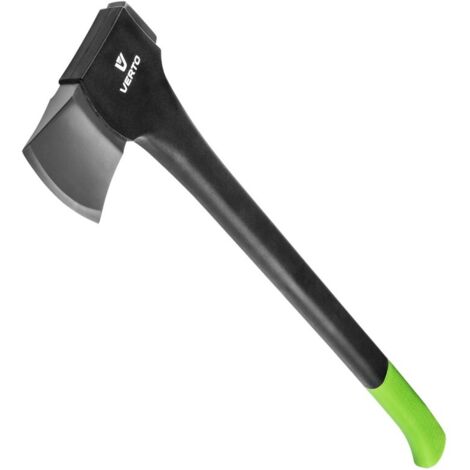 Hache 550 g, tête 410 g, manche en fibre, 9"
