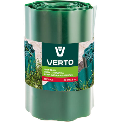 Bordure de pelouse 20 cm x 9 m, verte (1/5)