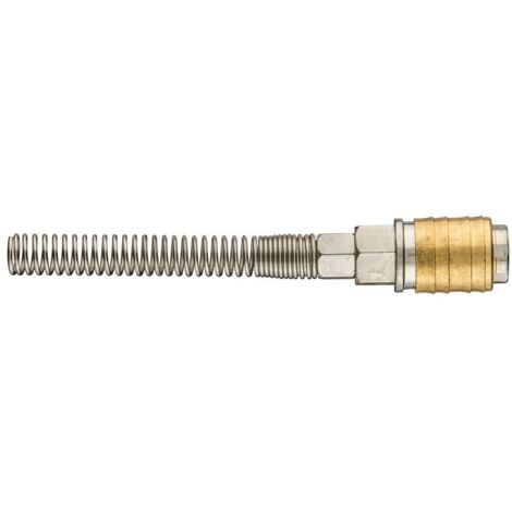 Raccord rapide pour compresseur avec sortie tuyau 6 x 8 mm (1/5)