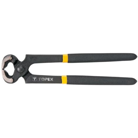 Pince à clous Topex 200 mm - acier au chrome vanadium, poignées ergonomiques (1/2)