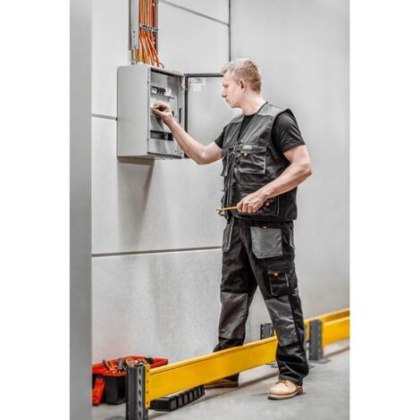 Ensemble Travail Homme NEO TOOLS - Pantalon Cordura + Gilet + T-shirt Manches Longues