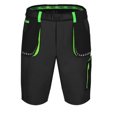 Pantalon de travail extensible 4 directions NEO TOOLS PREMIUM - Noir, taille M (1/5)
