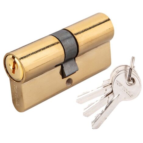 Insert profilé Top Tools 62 mm - 3 clés - Serrures de porte (1/2)