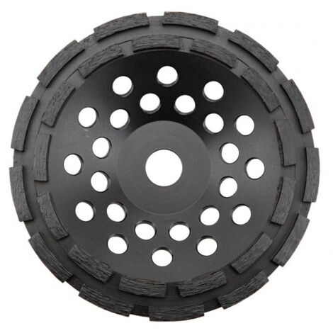 Disque abrasif diamanté 115 x 22,2 x 5 mm, double segment (1/2)