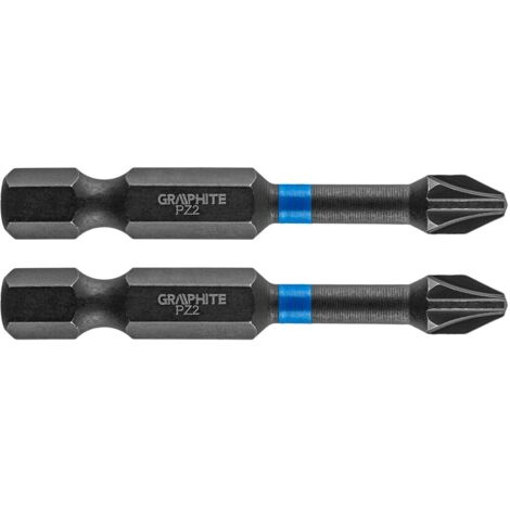 Embouts à chocs en graphite PZ2 50 mm - durables, 2 pièces. (1/2)