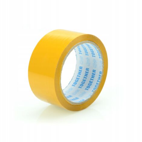 Ruban adhésif d'emballage jaune Rosfix 45 mm x 80 m (1/3)