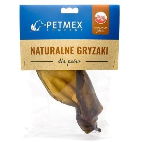 Friandise délicate à mâcher naturelle pour chiens Oreille de bœuf Petmex 1 pièce.