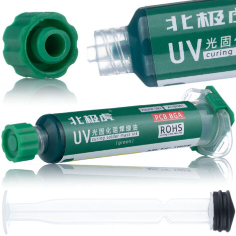 Masque épargne vert 10 ml avec piston (1/5)
