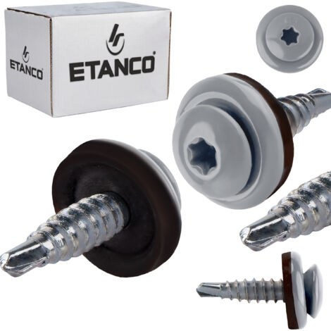 Vis Farmer GTF02P Tête cylindrique 4,8x20mm RAL 9006 (1/5)