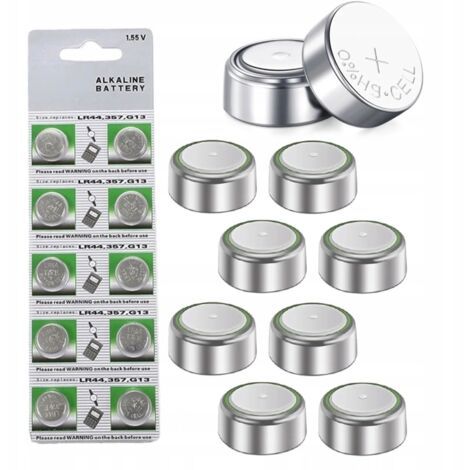 Piles alcalines LR1130 1,55 V (10 unités) (1/4)