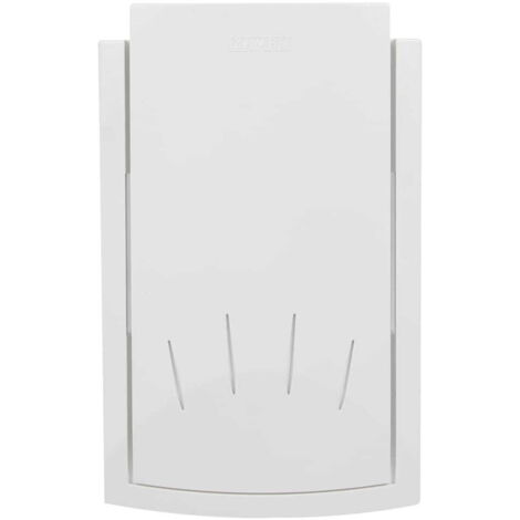 Gong filaire bicolore 85 dB 230 V blanc FORTE Zamel GNS-223 (1/4)