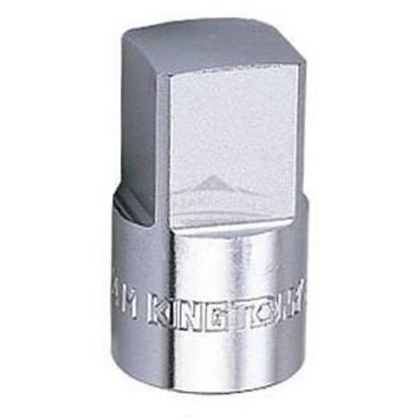 Tournevis à douille carrée 1/2" KING TONY 12,7 mm x 35 mm pour bouchons d'huile (1/4)