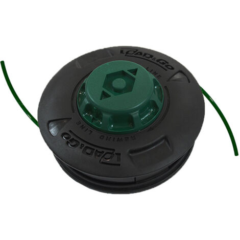 Oleo Mac – Tête de débroussailleuse Load&Go Ø 130 mm – Compatible débroussailleuses 20-55 cc – Système Tap'n go pour réglage rapide du fil