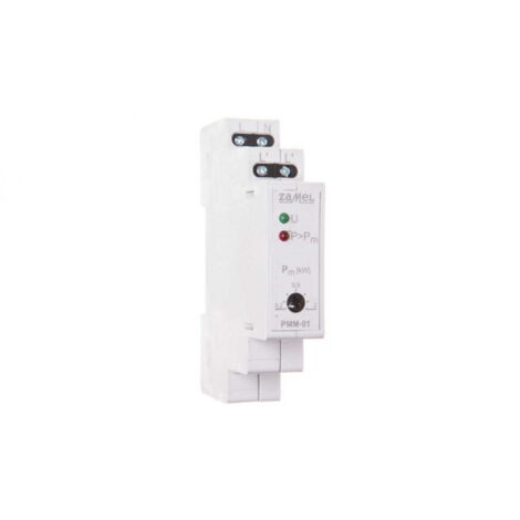 Limiteur de puissance monophasé 230 V CA 0,2-2 kW – Connexion à vis – Hystérésis intégrée – Pour gestion d'énergie efficace – Zamel