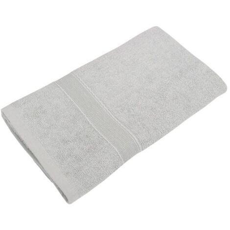 Serviette de bain en coton frotte MALLOS 50x90 cm art. 62318 couleur sauge gris clair avec une teinte de vert (1/3)