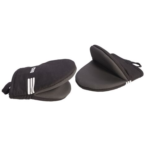 Gants de cuisine mini coton avec néoprène épais MINI BBQ gants de préhension noir 1 paire