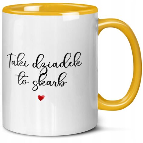 TASSE CADEAU POUR LA FÊTE DES GRANDS-PARENTS ET DES GRAND-MÈRES OUI, GRAND-PÈRE EST UN TRÉSOR DE SES PETITS-ENFANTS ET DE SA FILLE (1/4)