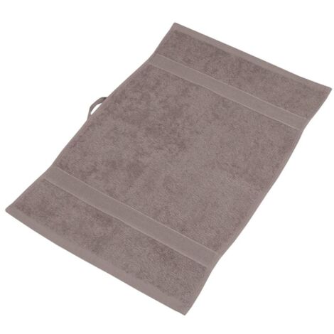 Serviette en coton terry pour mains et visage, torchon de cuisine MALLOS 30x50 cm art. 62314 couleur moka beige-brun (1/3)