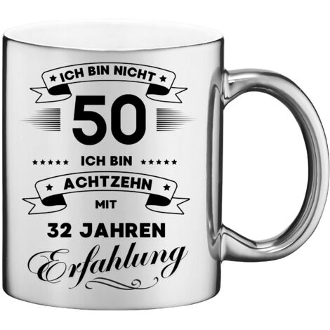 Mug humoristique, cadeau pour un 50e anniversaire (1/2)