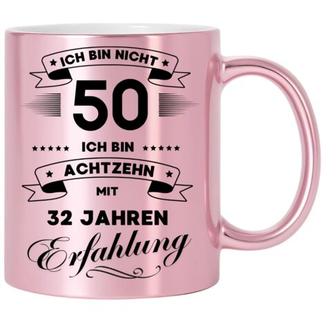 Mug humoristique, cadeau pour un 50e anniversaire (1/2)