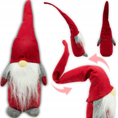 FIGURINE DE NOËL PÈRE NOËL DÉCORATION DE NOËL ROUGE (1/5)